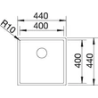 BLANCO CLARON 400-U DX