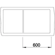 BLANCO ZENAR XL 6S-F jobb antracit t.n