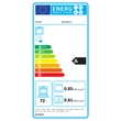 EVIDO LEVEL 60B beépíthető sütő, multifunkciós, 60 cm, fekete