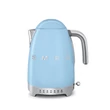 SMEG VÍZFORRALÓ, retro, állítható hőmérséklet, világoskék