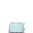 SMEG KENYÉRPIRÍTÓ, retro, 2 szeletes, világoszöld