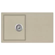 EVIDO Easy 45S gránit mosogató, 760 x 440 mm, bézs