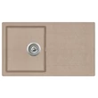 EVIDO Easy 45S gránit mosogató, 760 x 440 mm, avena