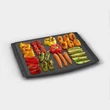 SMEG BBQ GRILLSÜTŐ LAP, 60 cm sütőhöz, kétoldalas bordázott és sima felületű, teflon bevonattal