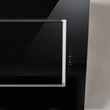 Falmec QUASAR 90 cm fali páraelszívó, fekete üveg