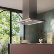 Falmec LUMEN NRS 90 cm sziget páraelszívó, inox