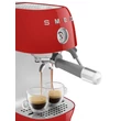 SMEG ESPRESSO KÁVÉFŐZŐ COLD BREW FUNKCIÓVAL, retro, piros