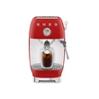 SMEG ESPRESSO KÁVÉFŐZŐ COLD BREW FUNKCIÓVAL, retro, piros