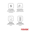 Pivot PSKK3 90x90 zuhanykabin fekete+transparent