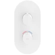 Espirit termosztátos falba süllyesztett csaptelep, háromutas, belső egység nélkül ES 067.10WV.O3.RB07C, White Velvet