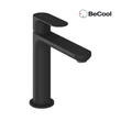 Eleganta álló mosdócsaptelep BeCool 174 mm leeresztő nélkül EL 012.21BLM, Black Matt