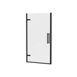 COOL! COSD1-90 zuhanyajtó fekete+transparent
