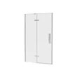 COOL! COSD2-100 zuhanyajtó matt fehér+transparent