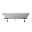 Gigant Pro Flat 120x80 zuhanytálca, fehér