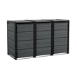 Hide away kültéri szemetes tároló - kiegészító elem 240 L