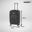 TraveLux Light II gurulós bőrönd szett