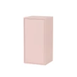 Boxie 1 ajtós fali szekrény 80x40x37 cm pink