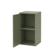 Boxie 1 ajtós fali szekrény 80x40x37 cm zöld