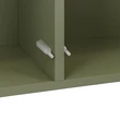 Boxie 2 ajtós fali szekrény 80x80x37 cm zöld