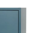 Boxie 2 fiókos fali szekrény 40x40x37 cm petrol kék