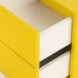 Boxie 2 fiókos fali szekrény 40x40x37 cm sárga