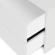 Boxie 2 fiókos fali szekrény 40x80x37 cm fehér