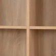 Boxie nyitott fali szekrény 80x80x37 cm sonoma tölgy