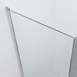 Solo 90x195 cm állítható zuhanyajtó