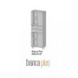 Bianca Plus 60 magas szekrény 4 ajtóval, 2 fiókkal, sonoma tölgy színben
