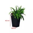 Rattan planter S virágtartó