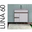 Luna 60 alsó szekrény mosdóval