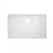 Modena Slim aszimmetrikus szögletes akril zuhanytálca, 80x120 cm