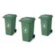 Hulladéktároló 240L ZÖLD