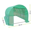 Fólia melegház 3X4,5X2 m (váz+fólia)