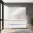 Vario Trim 120 komplett fürdőszoba bútor fehér-fehér