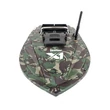 Etetőhajó X1 GPS+4G hátrakidobós terepmintás zöld