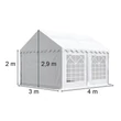 Rendezvénysátor 3x4 m