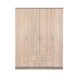 Miami gardróbszekrény 160x205 cm sonoma tölgy-yorki tölgy