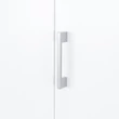 Miami gardróbszekrény 80x205 cm fehér-fehér