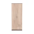 Miami gardróbszekrény 80x205 cm sonoma tölgy-yorki tölgy