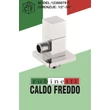 Caldo Freddo QUADRO - sarokszelep - KRÓM - kerámiabetétes - 1/2 " - 3/8"
