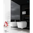 CeraStyle HERA fali WC - MATT FEHÉR - rimless - perem nélküli - rejtett szerelésű - mély öblítés