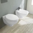 CeraStyle LILA fali WC - VORTEX örvény öblítéses - mély öblítés