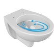CeraStyle LILA fali WC - VORTEX örvény öblítéses - mély öblítés