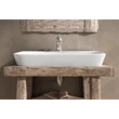 Sanovit 3065 collections - PULTRA ültethető - Top Counter - porcelán mosdó -  - 65 x 45 cm