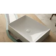 Sanovit SQUARE - PULTRA ültethető - Top Counter - porcelán mosdó -  - 50 x 38 cm
