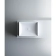Sanovit SQUARE - PULTRA ültethető - Top Counter - porcelán mosdó -  - 50 x 38 cm