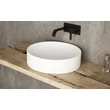 Sanovit LUCENTE - PULTRA ültethető - Top Counter - porcelán mosdó - O - Ø 43 cm