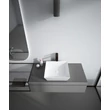 Sanovit DECENTE - PULTRA ültethető - Top Counter - porcelán mosdó -  - 40 x 40 cm