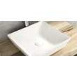 Sanovit DECENTE - PULTRA ültethető - Top Counter - porcelán mosdó -  - 40 x 40 cm